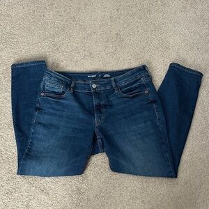 Old Navy Women's Dark Blue Skinny Jeans